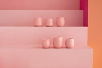 New colors & sizes join the lineup of Flavor Cups, which feature different flavors of coffee depending on the shape of the cup.