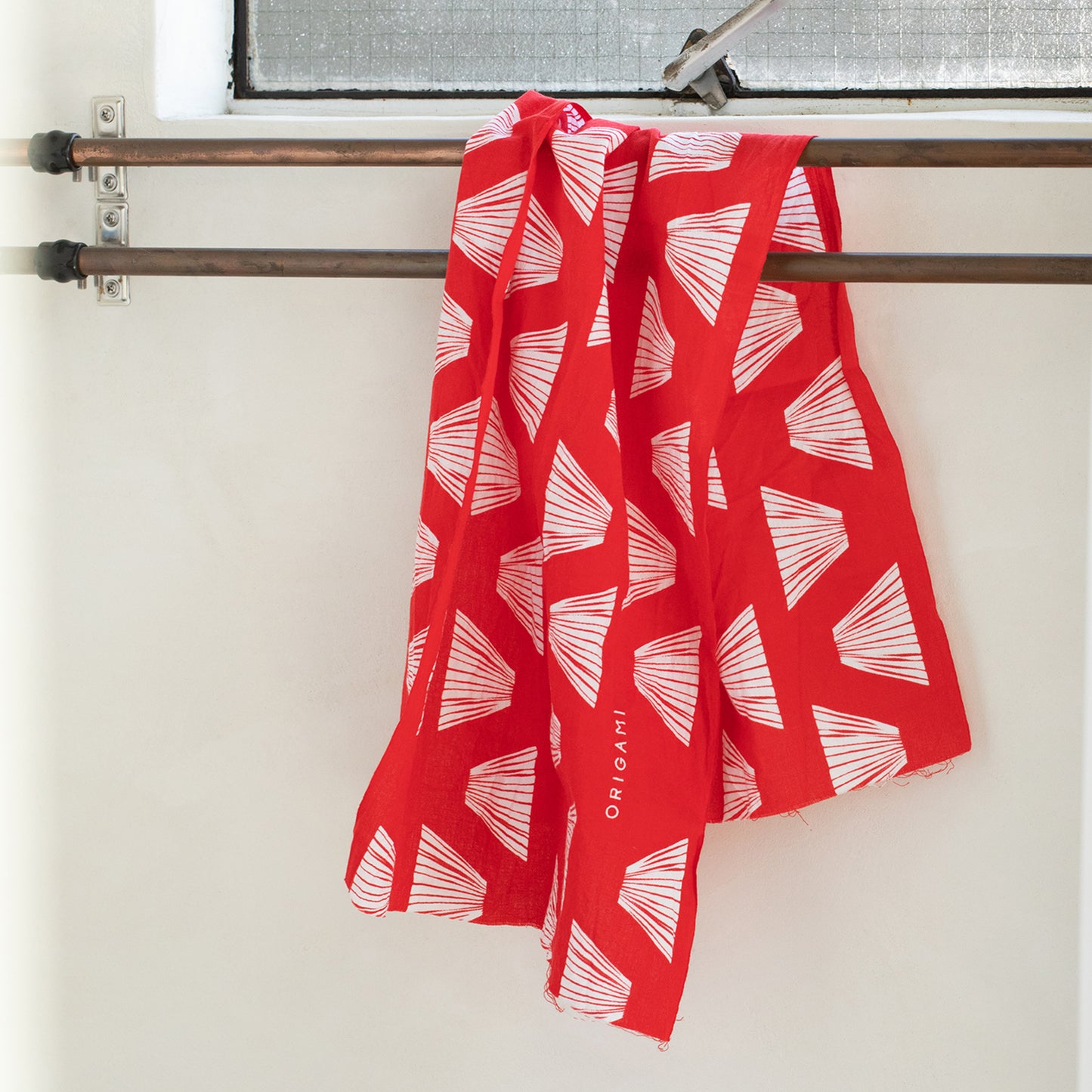 【Online Store Limited】ORIGAMI Hand Print TENUGUI