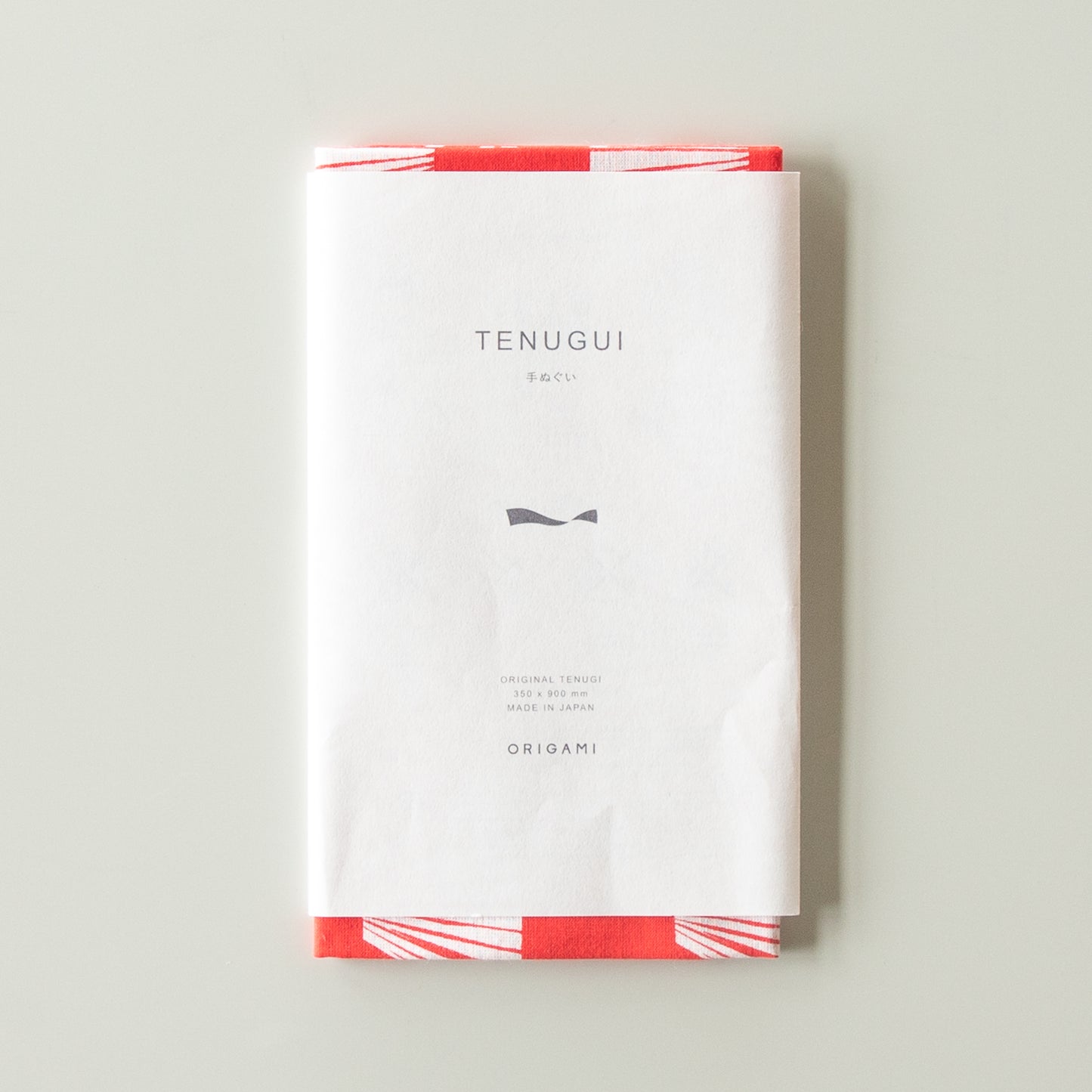 【Online Store Limited】ORIGAMI Hand Print TENUGUI