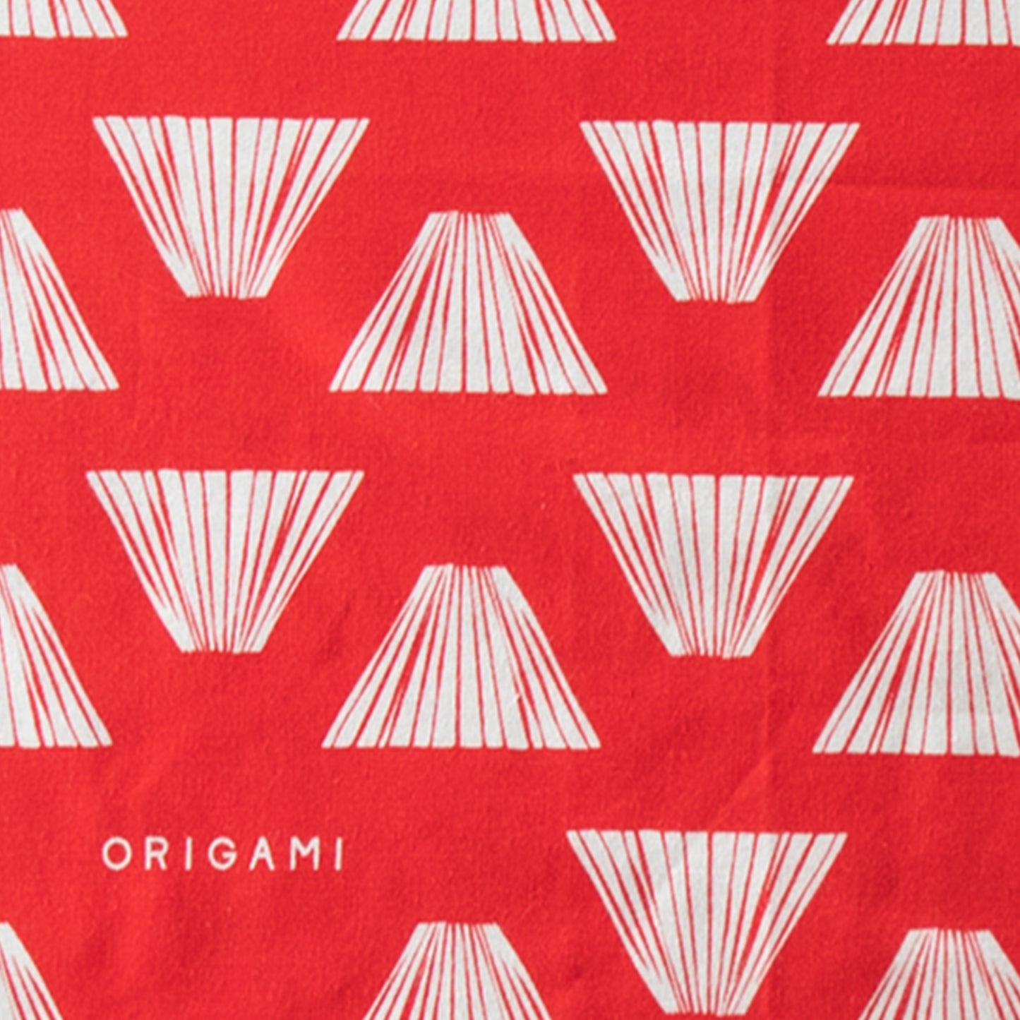 【Online Store Limited】ORIGAMI Hand Print TENUGUI