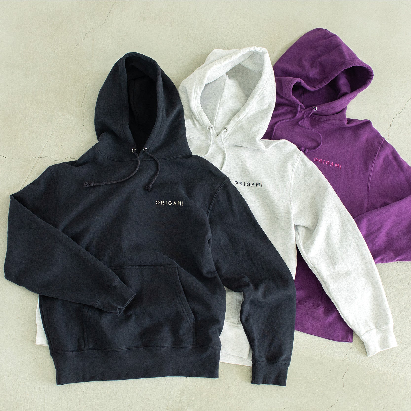 【Online Store Limited】ORIGAMI Logo Hoodie