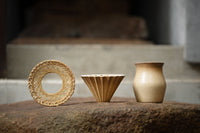 The warmth of bamboo opens up a new coffee experience. Introducing the “ORIGAMI × Beppu Bamboo Craft” collection.