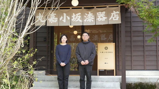 with Makers 漆で描く、ORIGAMIドリッパー。  丸嘉小坂漆器店とのものづくり