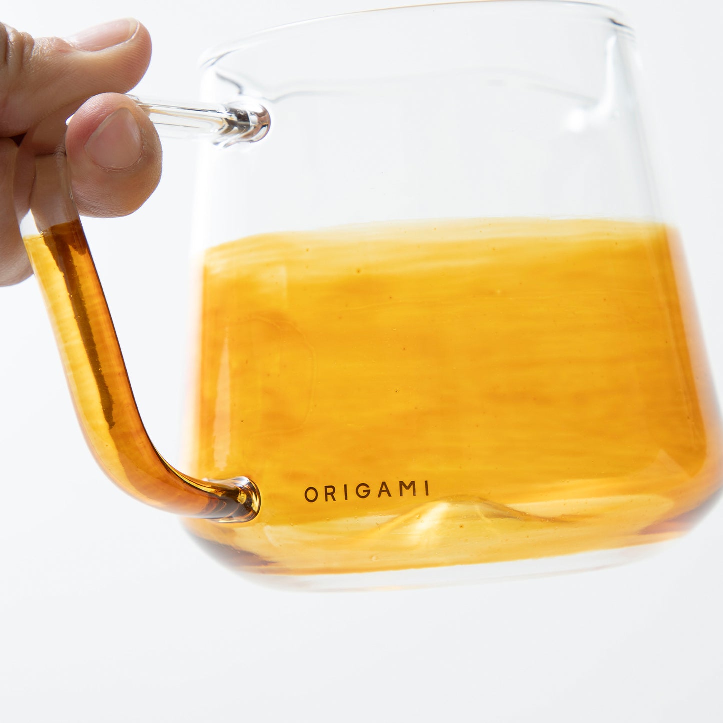 【抽選販売】ORIGAMI×Maruyoshi Kosaka Aroma Glass Server [Clear Urushi]