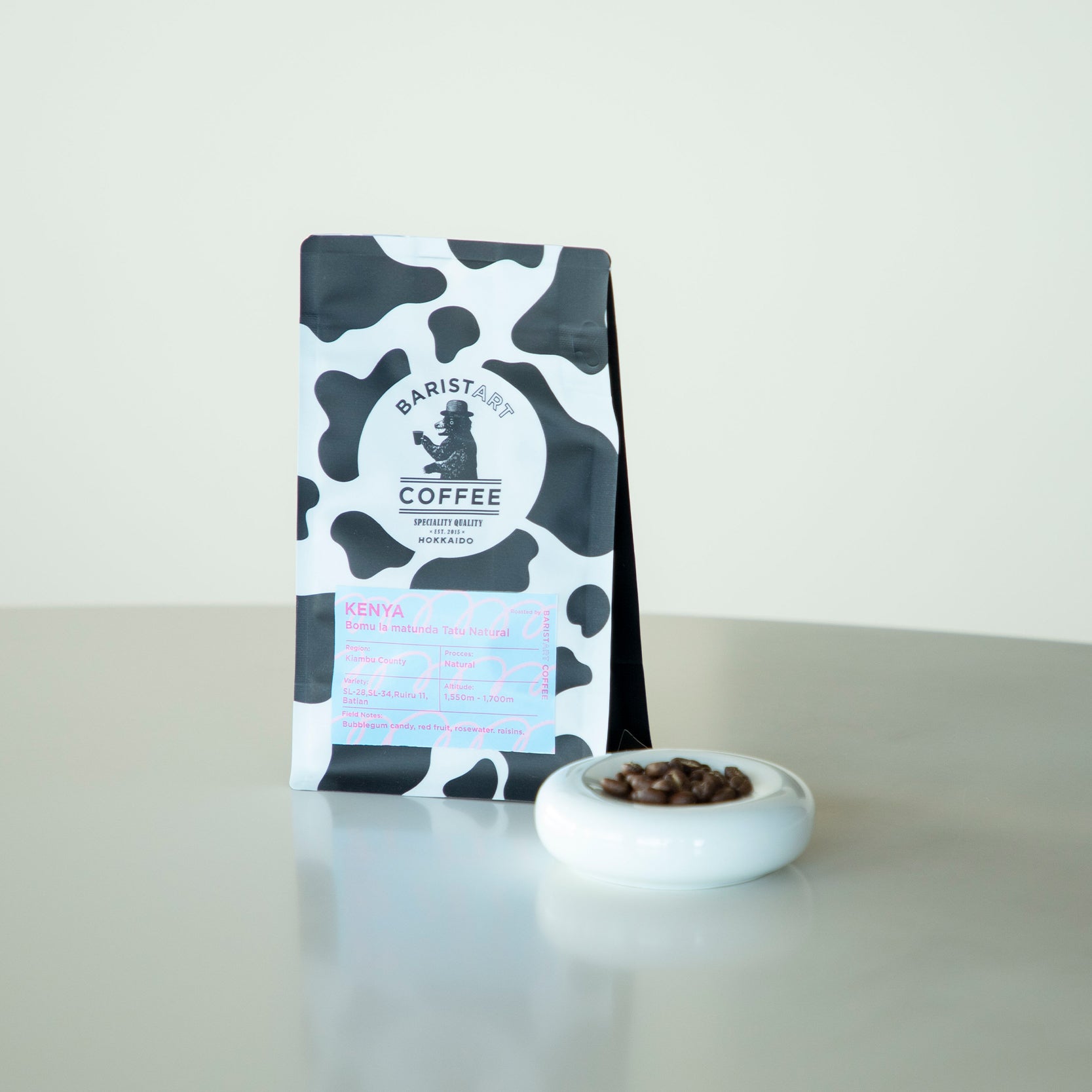 BARISTART COFFE Bomu la matunda Tatu Natural / KENYA(100g)