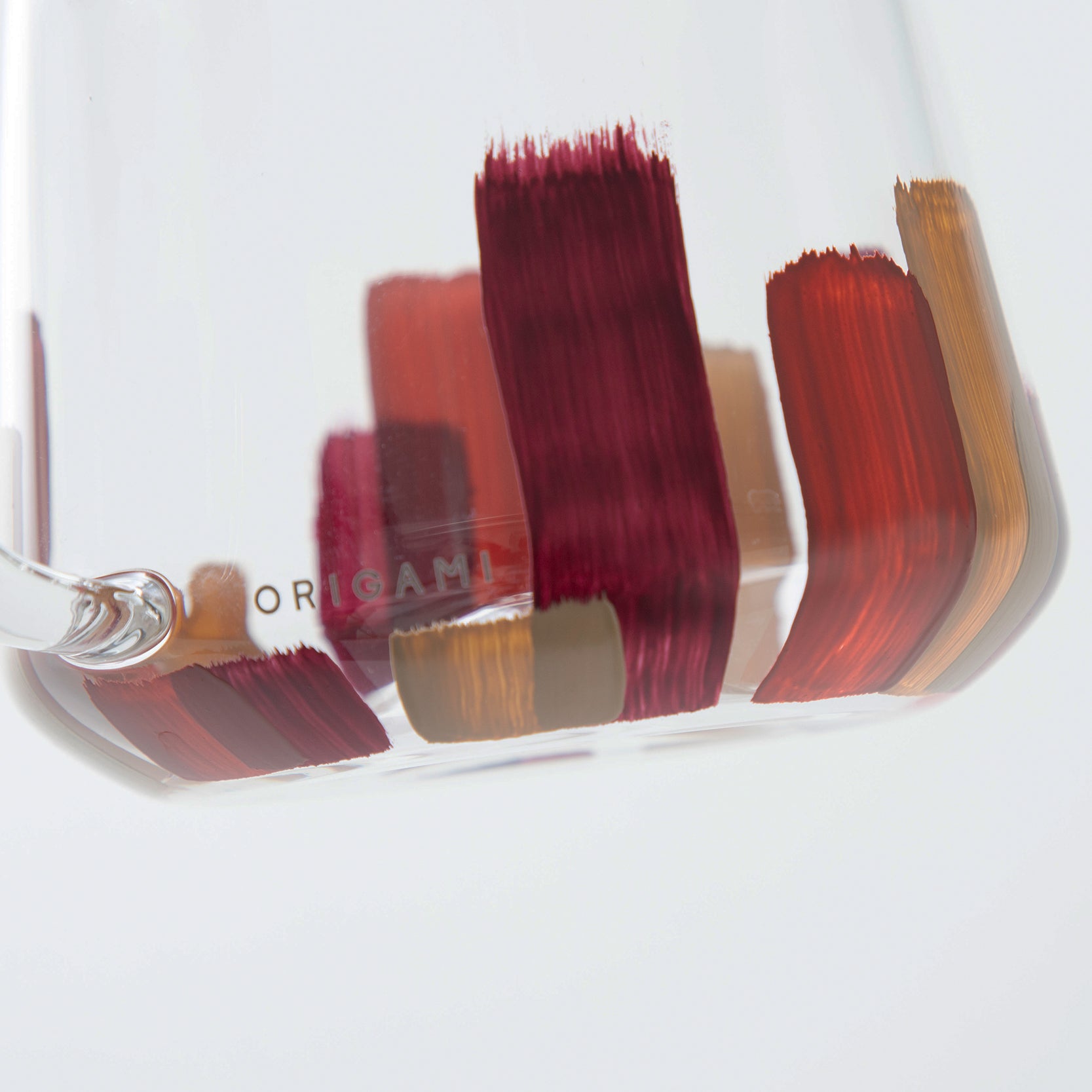 【抽選販売】ORIGAMI×Maruyoshi Kosaka Aroma Glass Server [Stripes] [fuji]